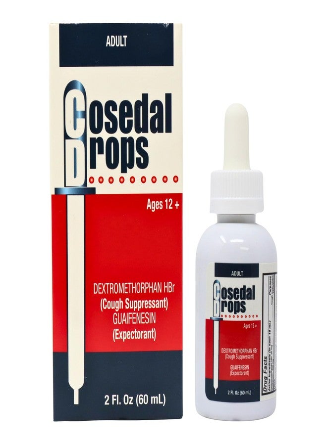Menper Cosedal Throat Relief Drops - 2 Fl Oz, Single Pack - Natural Soothing Ingredients - Image 1